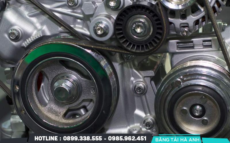 Hiệu suất truyền động đai phản ánh mức độ tổn hao công suất trong quá trình làm việc