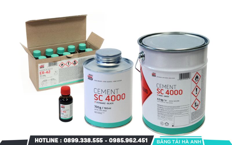 Keo dán băng tải là loại chất kết dính công nghiệp có độ bám dính cực cao