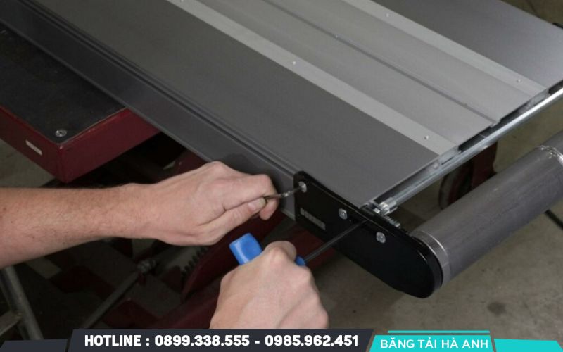 Theo dõi và căn chỉnh độ lệch tâm của dây băng