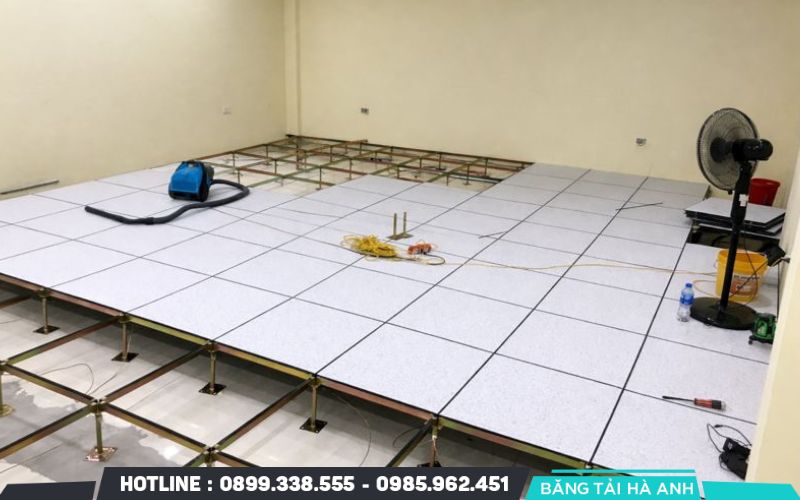 Tấm sàn nâng lõi thép phủ HPL