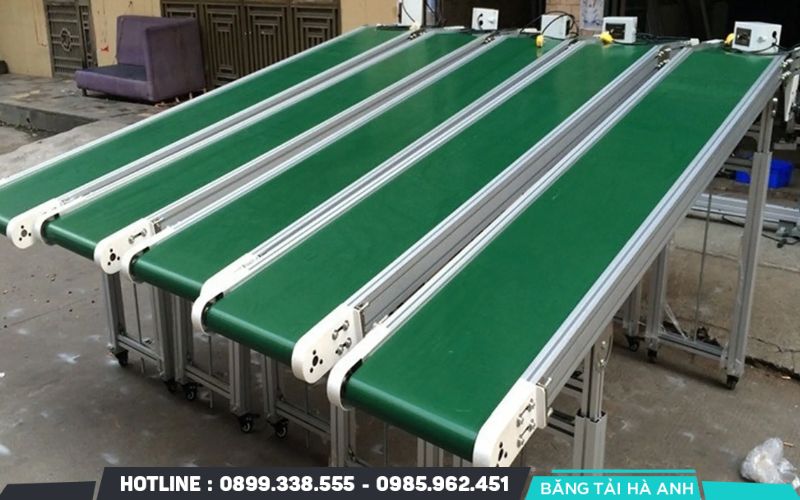 Bề mặt băng tải là phần ngoài cùng của dây băng tải