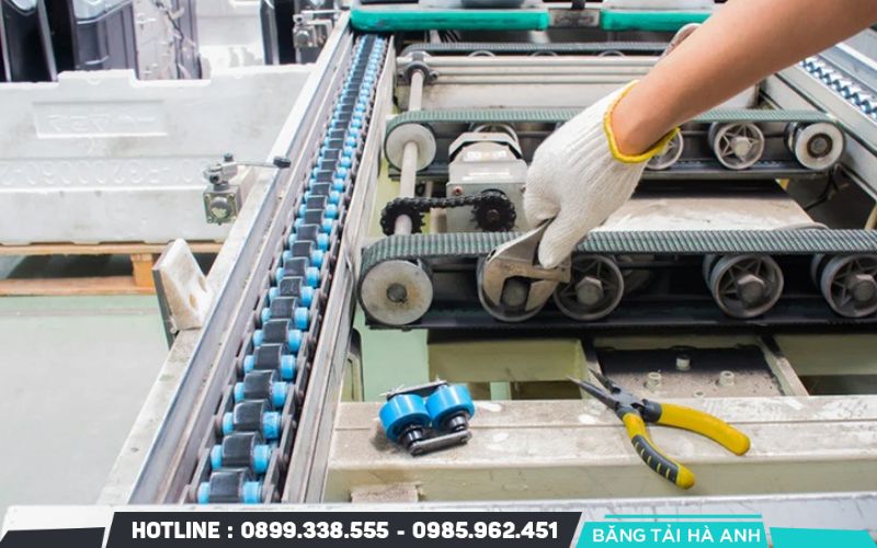 Sử dụng xích chuẩn chuyên dụng