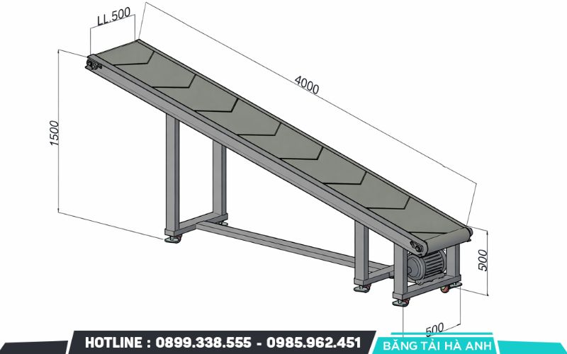 Kích thước này bao gồm độ dày của lớp cao su bề mặt trên, lớp cao su mặt dưới và số lượng lớp bố vải hoặc lõi thép bên trong