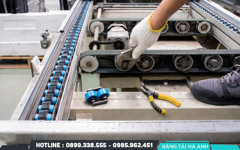 Không dự trù chi phí bảo trì là sai lầm khi vận hành băng tải