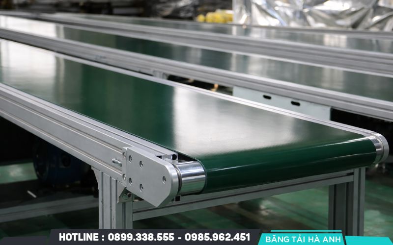 Kiểm tra sự cân bằng và độ lệch của dây đai băng tải PU. 