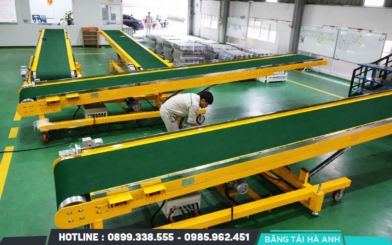 Lợi ích của hệ thống băng tải còn giúp nâng cao trình độ chuyên môn cho nhân viên