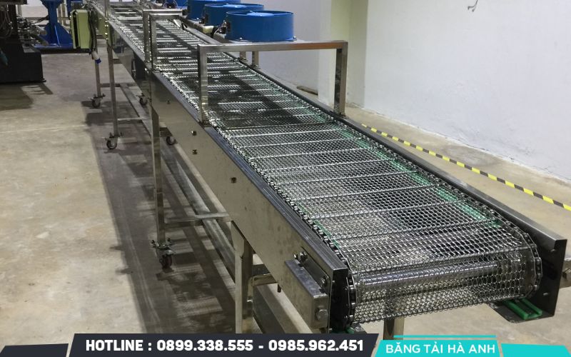 Dây xích thép là lựa chọn duy nhất cho các lò sấy hoặc dây chuyền sơn tĩnh điện