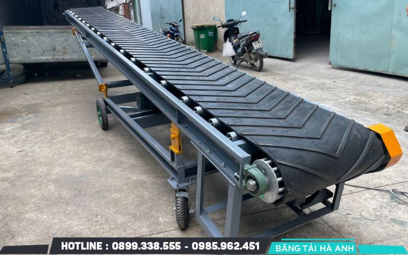 Thiết kế của băng tải nhập khẩu hiện đại và các mối hàn có độ tinh xảo rất cao