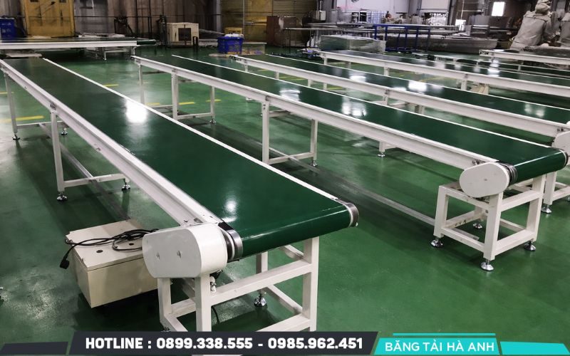 Băng tải đai mang lại nhiều lợi ích về chi phí và hiệu suất