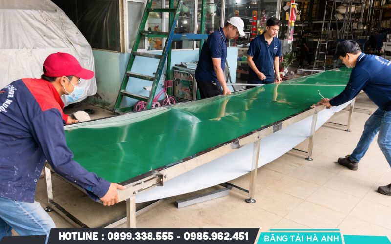 Kiểm tra định kỳ thông số dãn dài của dây băng