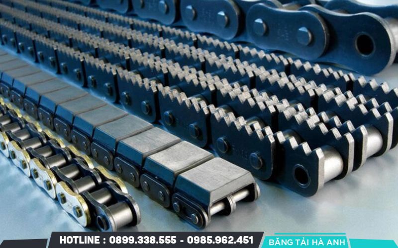 Độ bền và khả năng chống mài mòn là tiêu chí khi lựa chọn xích băng tải