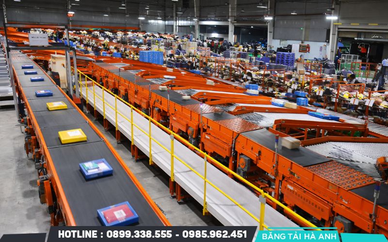 Băng tải thông minh tích hợp IoT được ứng dụng trong ngành Logistics và phân loại bưu kiện tự động