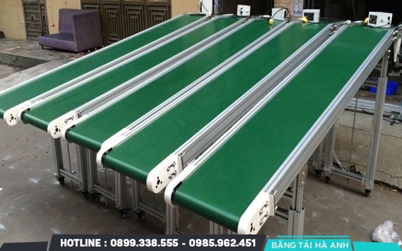 Băng tải PU là giải pháp tối ưu cho các ngành sản xuất yêu cầu sự sạch sẽ và nhẹ nhàng trong vận chuyển