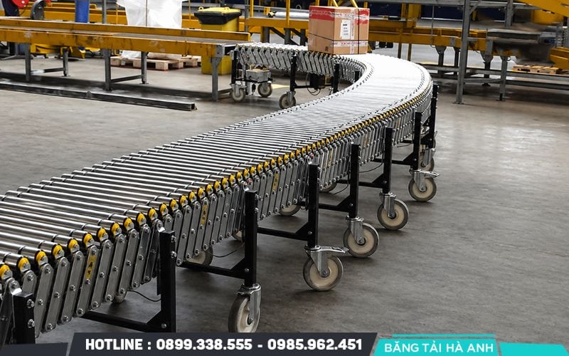 Bạn cũng cần lưu ý đến độ ồn của hệ thống nếu băng tải được lắp đặt trong phòng kín