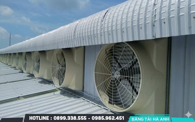 Cải thiện hệ thống thông gió tại khu vực đặt motor