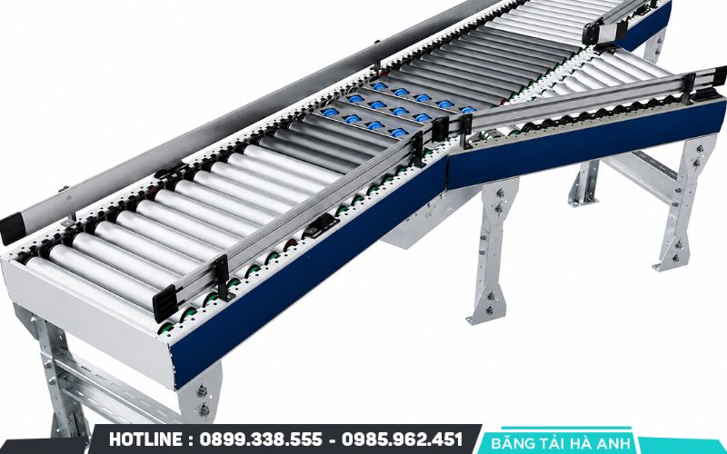 Con lăn chuyển hướng giúp duy trì sự ổn định và định hình cấu trúc cho mọi hệ thống băng tải công nghiệp
