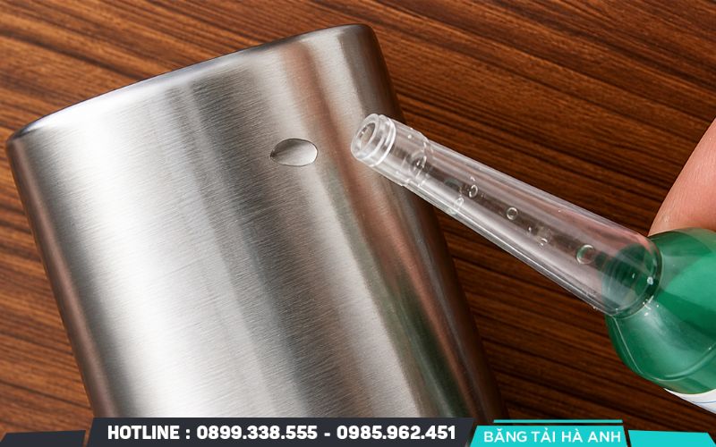 Sử dụng thuốc thử axit chuyên dụng cho inox