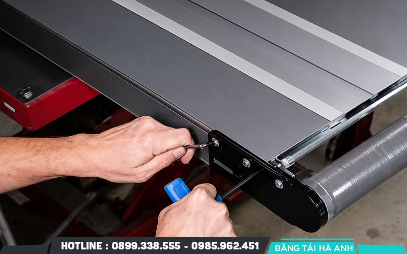 Dây đai bị giãn quá mức không thể căng chỉnh thêm