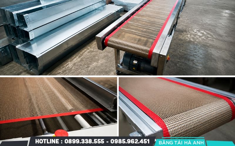 Không phải băng tải chịu nhiệt nào cũng phù hợp với mọi dây chuyền sản xuất