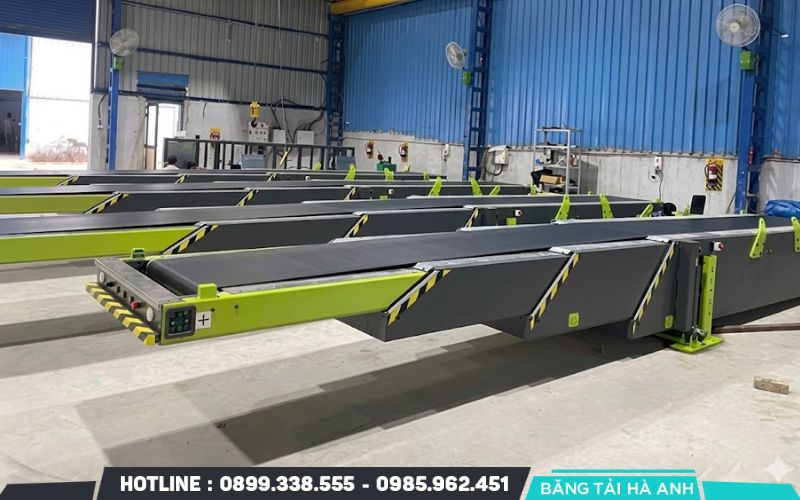 Doanh nghiệp nên lựa chọn băng tải co rút phù hợp với tần suất làm việc và tải trọng thực tế