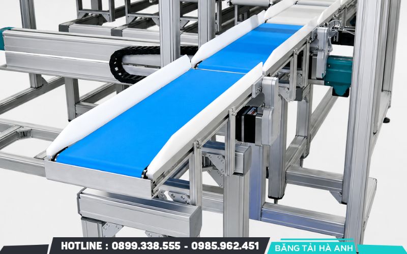 Vật liệu mặt băng tải và các khớp chuyển động tuyệt đối không sinh ra bụi mịn trong quá trình ma sát vận hành