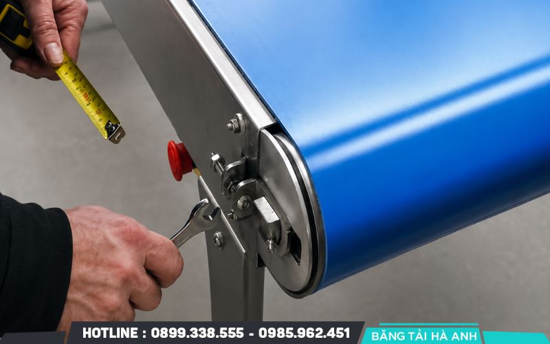 Điều chỉnh lực căng và xả bớt áp lực để dây tự cân bằng