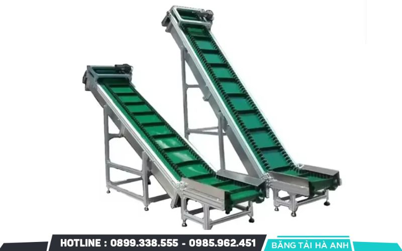 Công thức tính góc nghiêng từ chiều cao và chiều dài băng tải
