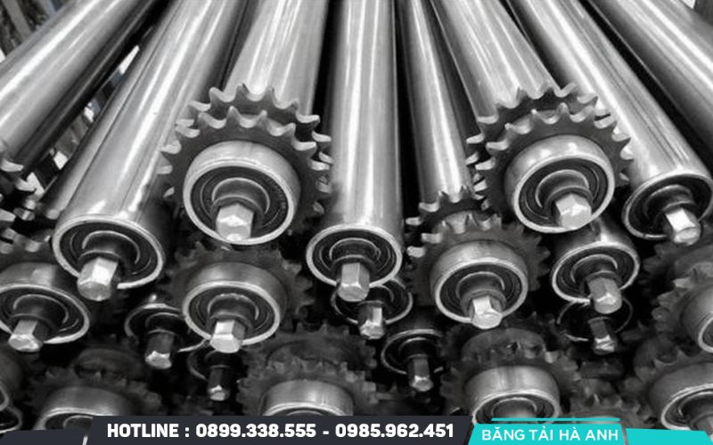 Chất lượng con lăn ảnh hưởng trực tiếp đến độ ổn định của hệ thống và mức tiêu hao năng lượng