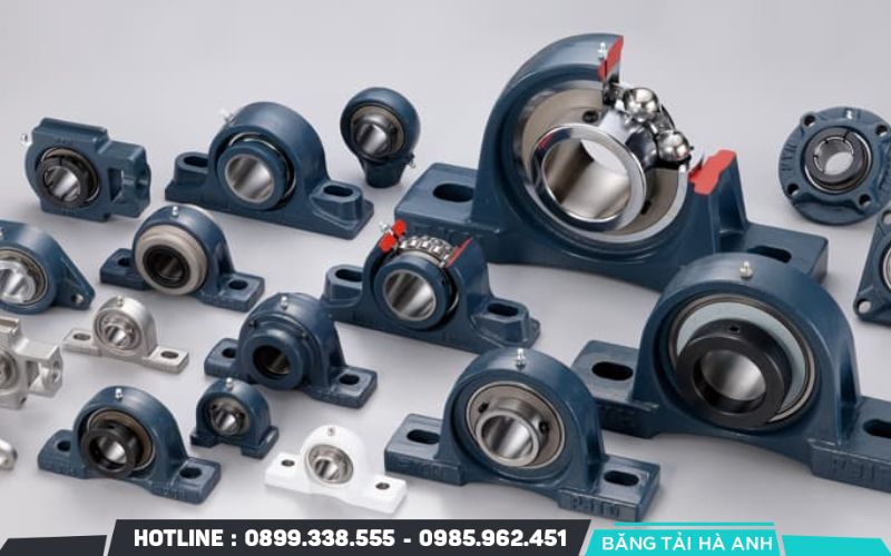 Gối đỡ và bạc đạn chất lượng giúp giảm ma sát, bảo vệ trục quay và duy trì chuyển động liên tục