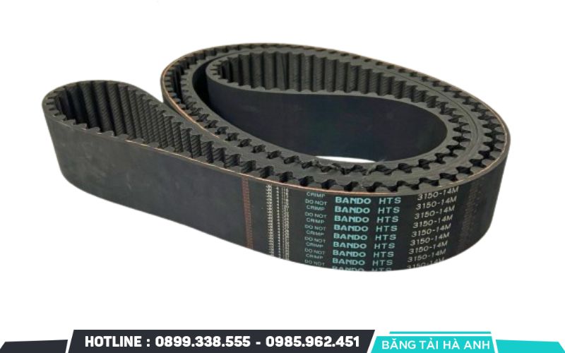 Dây curoa 1 mặt răng là loại dây đai có hệ thống răng chỉ được bố trí ở một mặt