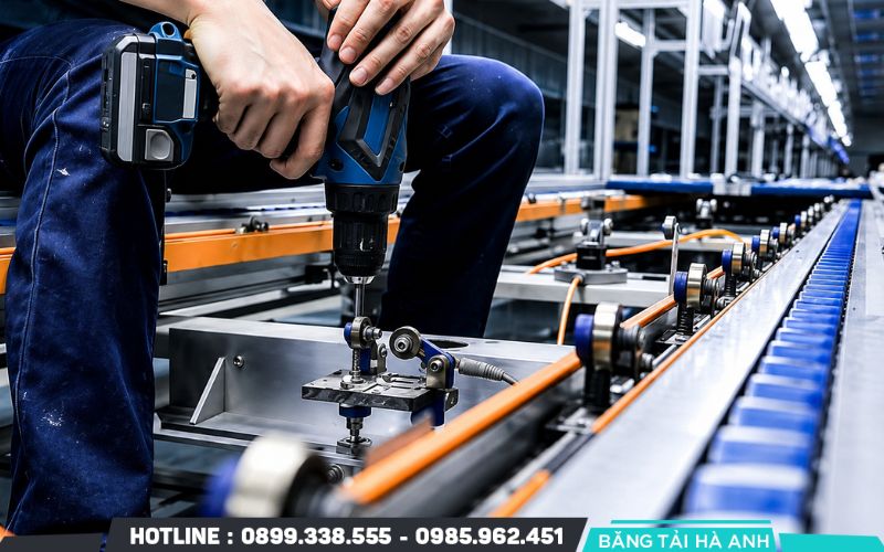 Hoạt động chẩn đoán lỗi băng tải định kỳ mang lại nhiều lợi ích thiết thực cho hệ thống truyền động trong nhà máy