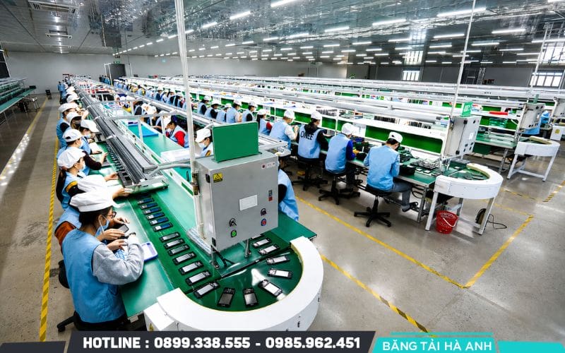 Bố trí mặt bằng hợp lý giúp dòng sản phẩm di chuyển liên tục, giảm thời gian chờ