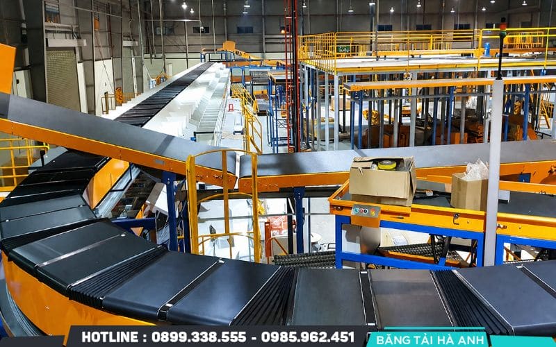 Ứng dụng hệ thống băng tải và cấp liệu thông minh
