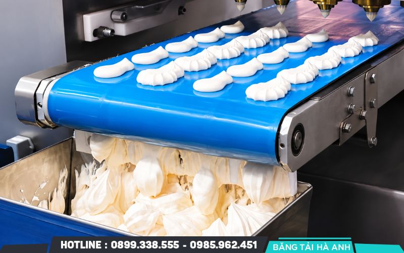 Vệ sinh băng tải PVC đúng cách giúp đảm bảo an toàn vệ sinh thực phẩm