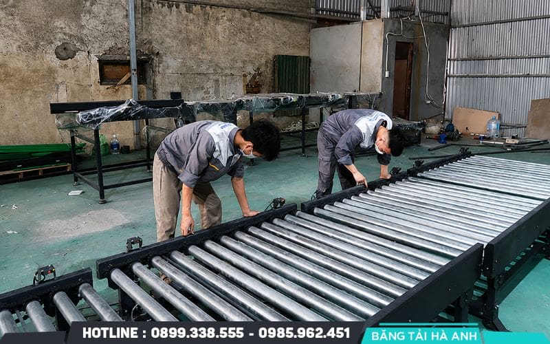 Chỉ định nhân sự phụ trách từng hạng mục như kiểm tra cơ khí, hệ thống điện