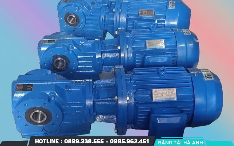 Trong trường hợp bánh răng bị mòn nghiêm trọng, trục biến dạng cần thay mới motor hoặc hộp giảm tốc