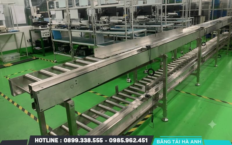 Motor giảm tốc mất ổn định sẽ làm tốc độ băng tải thay đổi, phát sinh tiếng ồn