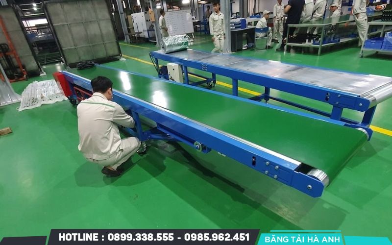 Kiểm tra con lăn, khung sườn và cơ cấu truyền động