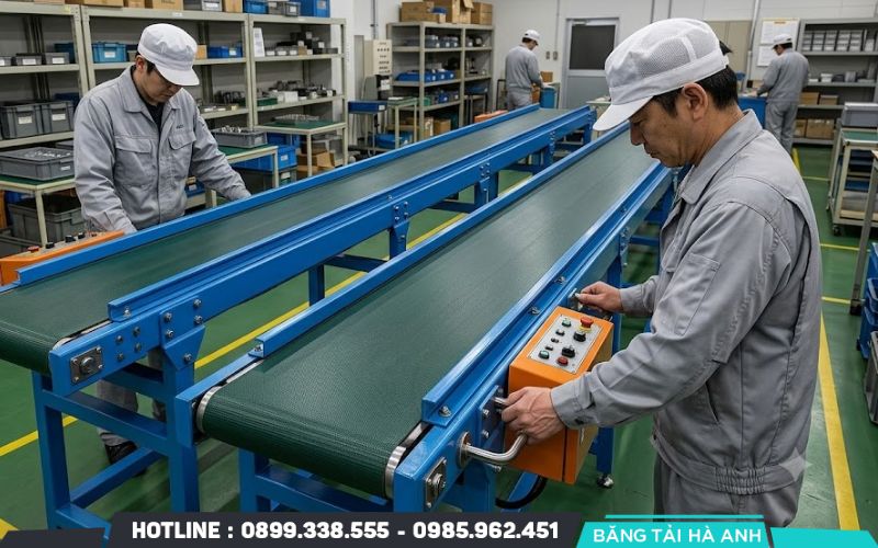 Sổ tay hướng dẫn bảo trì hệ thống băng tải tự động giúp doanh nghiệp thống nhất cách thực hiện bảo trì
