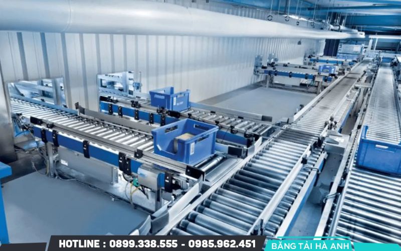 Tốc độ vận hành của băng tải ảnh hưởng đến tốc độ chuyền tải trong sản xuất