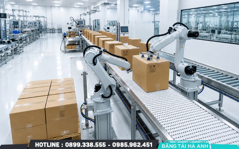 Tốc độ băng tải cần phù hợp với năng lực tiếp nhận và xử lý của công đoạn phía sau