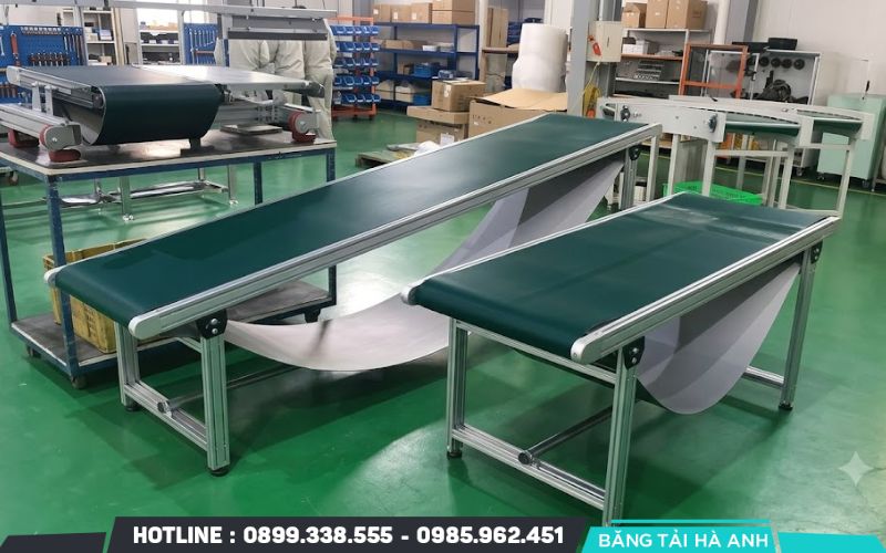 Môi trường làm việc là yếu tố ảnh hưởng đến thiết kế băng tải
