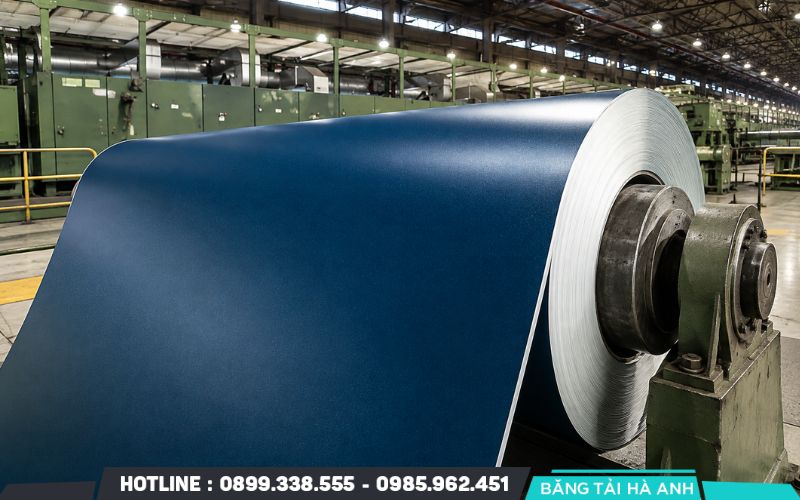 Băng tải PVC có khả năng chống lại nhiều loại axit, kiềm, muối và hóa chất ở nồng độ phù hợp