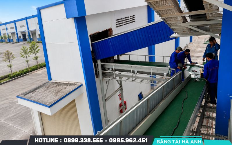 Có rất nhiều tiêu chí để chọn băng tải ngoài trời phù hợp