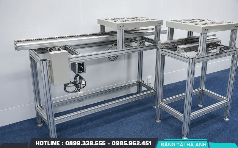 Khung băng tải dễ vệ sinh và hạn chế tích tụ bụi