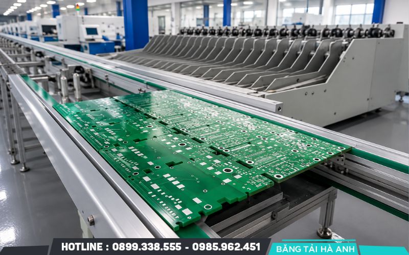 Băng tải chuyên dụng cho dây chuyền bán dẫn