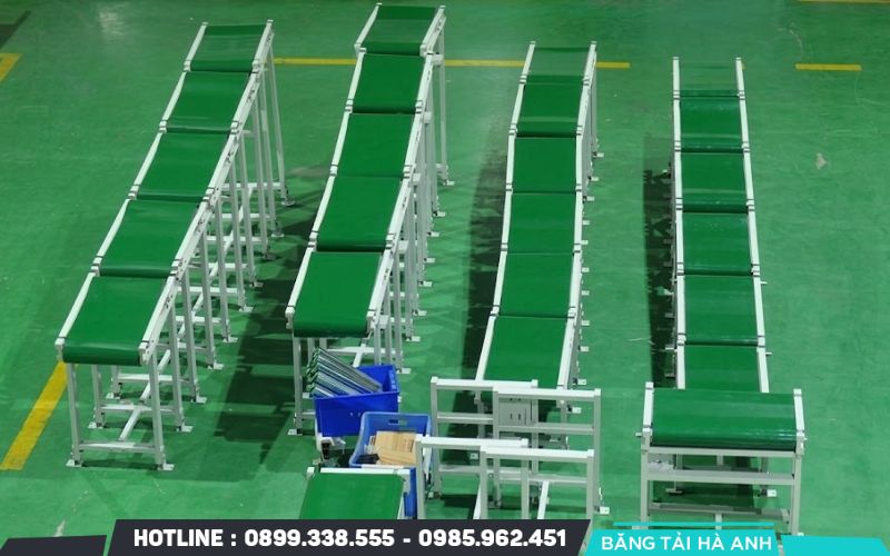 Khổ rộng băng tải tiêu chuẩn từ 400mm đến 1200mm
