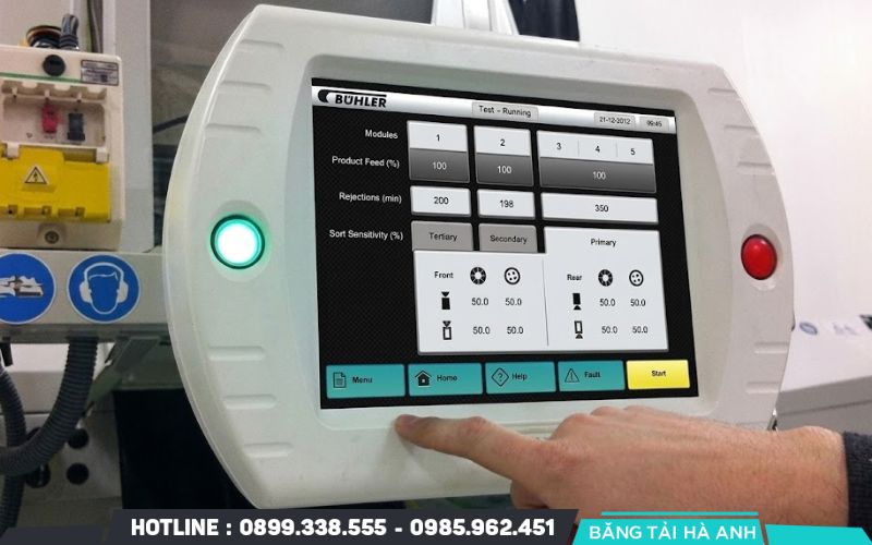 Màn hình HMI nhỏ có kích thước từ 3.5 inch đến 7 inch