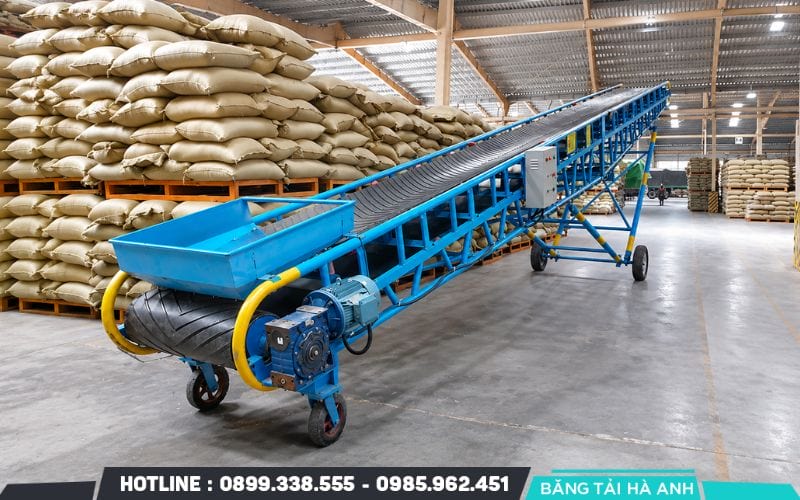 Băng tải cao su phù hợp với dây chuyền cần hoạt động nhiều giờ mỗi ngày và duy trì năng suất ổn định