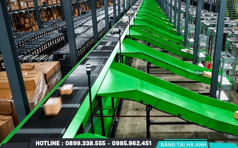 Tốc độ băng tải cần phù hợp với năng lực xử lý của từng thiết bị